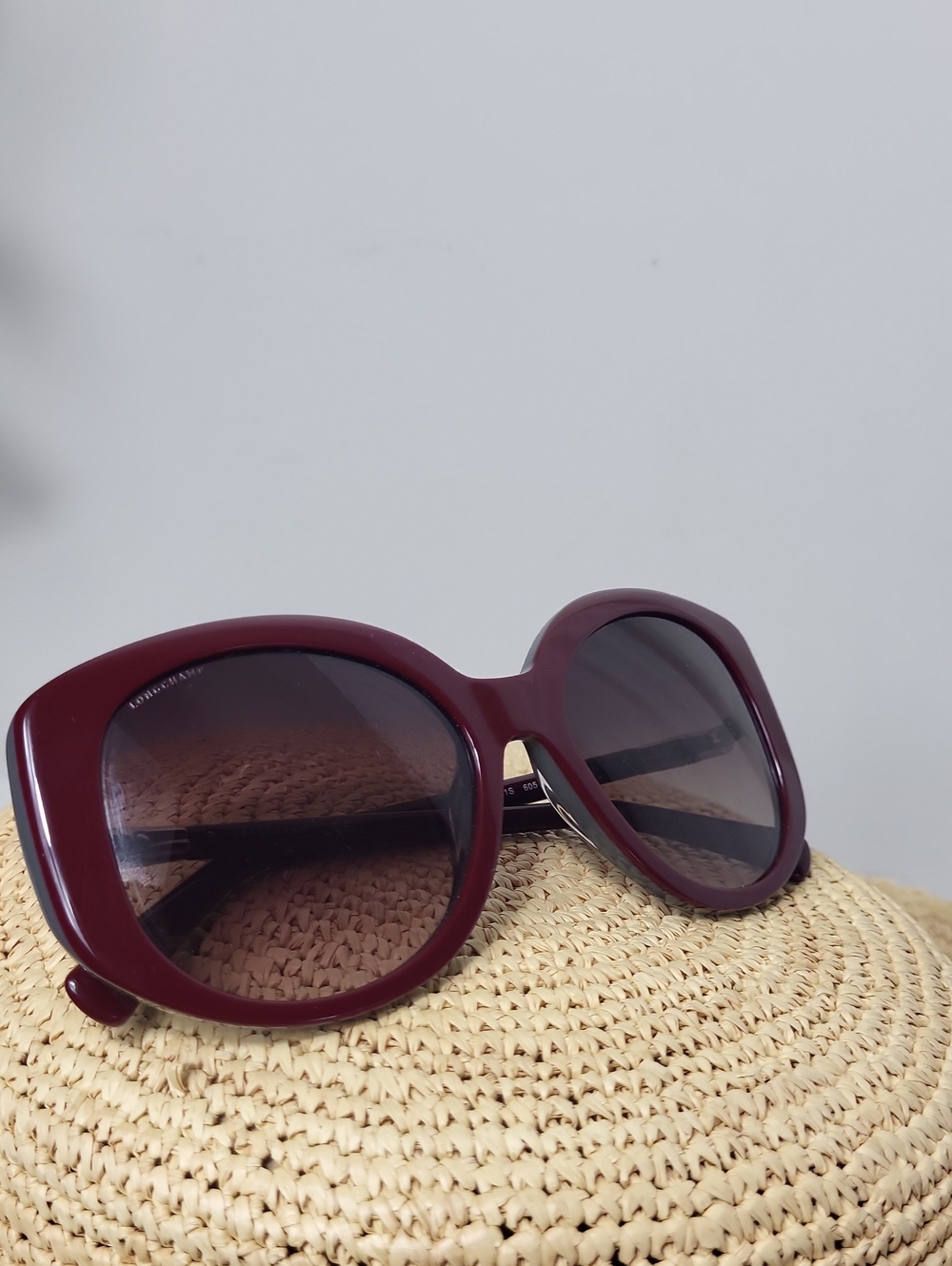 Longchamp Sunglasses Woman Burgundy LO601S-605